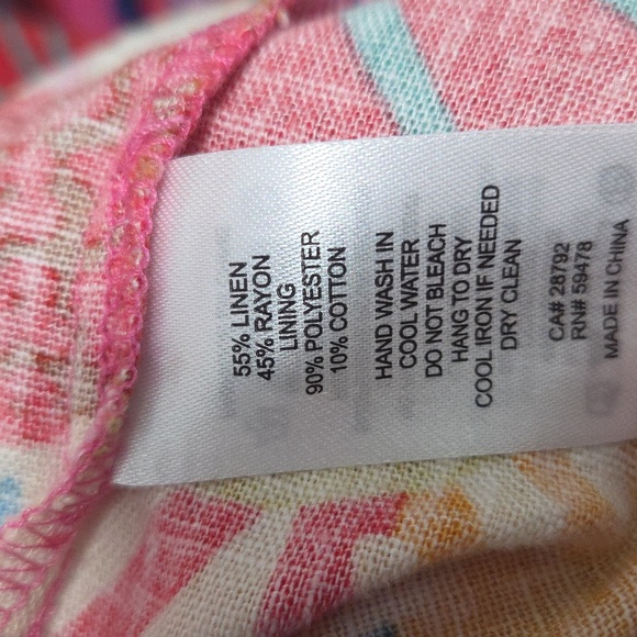 Rachel Zoe Vibrant Floral Pink Midi Dress - Picture 6 of 6